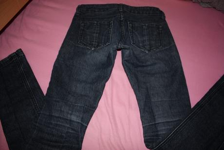 Slim riflíky xxs, mango,xs