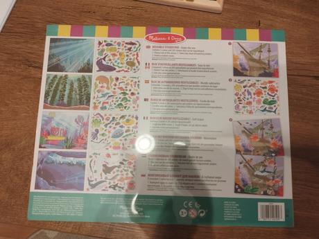 Melissa and doug - opakovane použiteľné nálepky, 