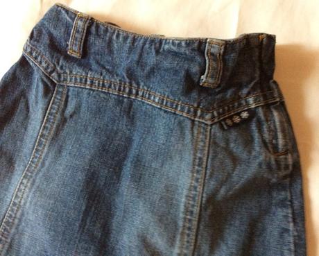 Riflová suknička zn. h&m - l.o.o.g. v. 92, h&m,92