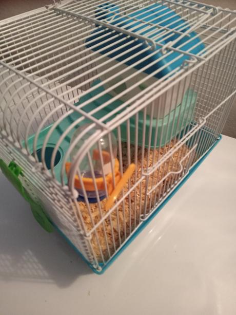 Klietka pre škrečka., 