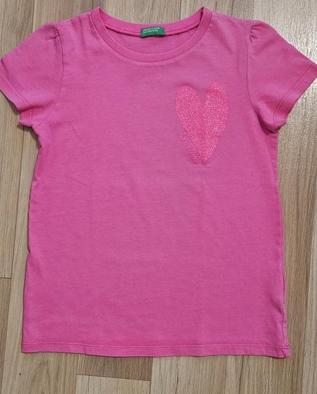 Tričká 3ks, benetton,116