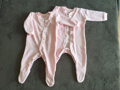 2 ruzove pyzamka / overaly, f&f,62