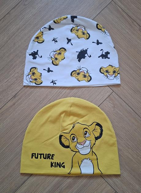 Tenké chlapčenské čiapky lion king, pepco,110