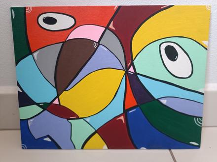 Ručné maľovaný obraz, 