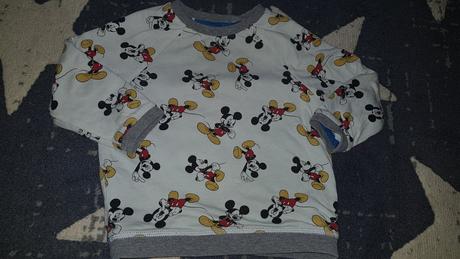 Mikina mickey obojstranna, h&m,80