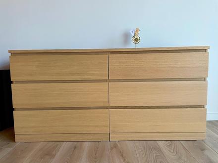 Komoda ikea malm,