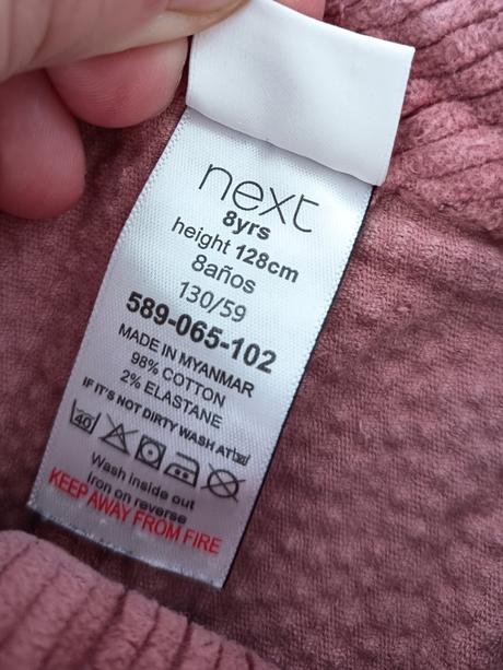 Menčestrová sukňa next, next,128