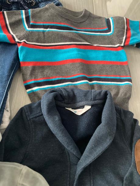 Balík prechodné veci pre chlapca 12-18m top stav, 86–98