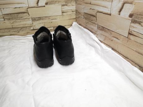 Rieker 38 - dámske zateplené čierne topánky, rieker,38