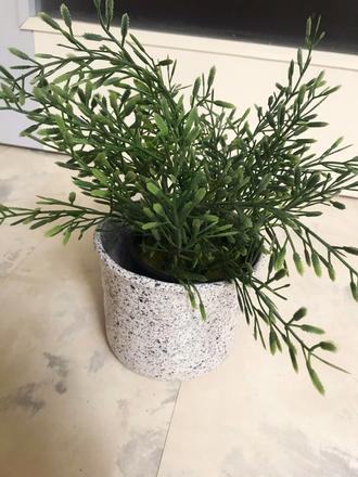 Keramický fŕkaný črepník, 