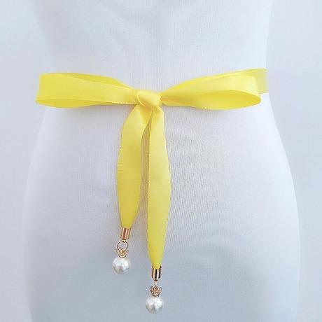 Opasok stužka s perličkami, 