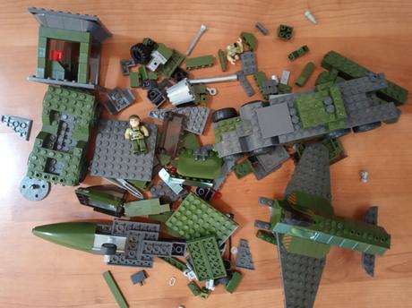 Stavebnice mega blocks vojenská sada, 