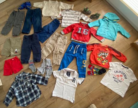 Balík oblečenia vel.86, 86–98