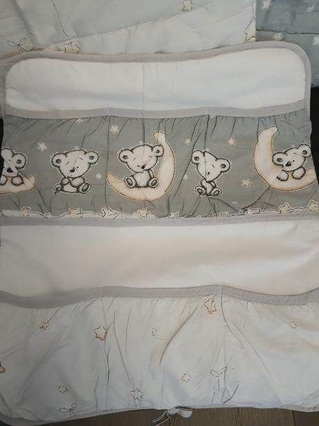 Set pre bábätko-zavinovačky a organizér na posteľ,