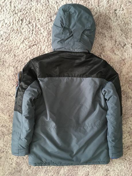 Teplá zimná bunda snozu na 10/12 rokov, 146