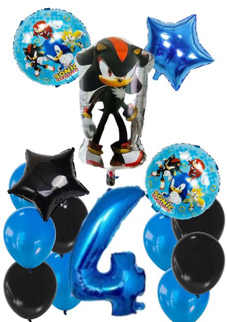 Balóny ježko sonic/knuckles/shadow- až 15/16/17/18, 