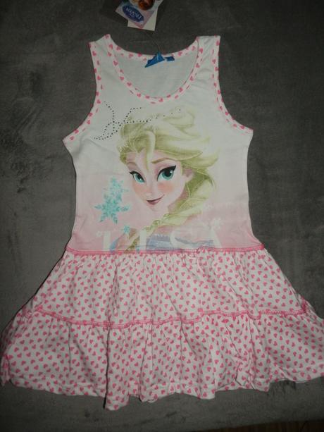 Šaty frozen ľadové kráľovstvo, disney,104 / 110 / 116 / 128