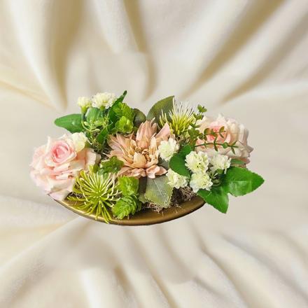 Zaťažená ikebana na hrob, celoročná, 