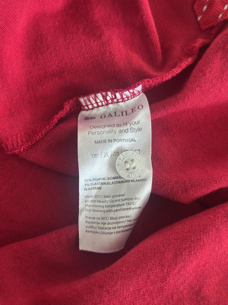 Pánske tričko galileo xxl, slim fit, xxl