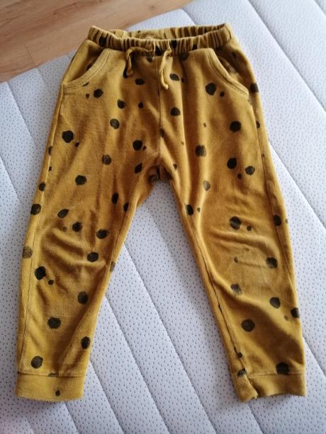 Zamatové teplacky, zara,98