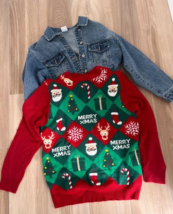 Vianočný sveter, h&m,l