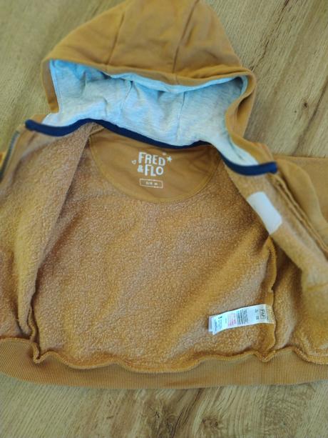 Mikina na zips, tesco,68