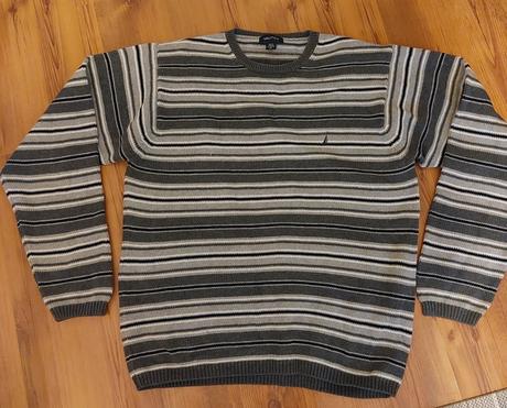 Pansky bavlneny sveter nautica, xl