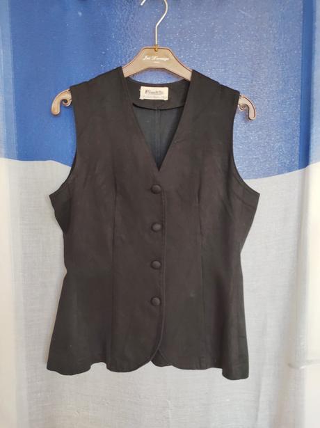 Čierna vesta - zoštíhľuje, pimkie,m