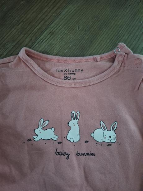 2x jednodielne pyzamko 86, fox & bunny,86