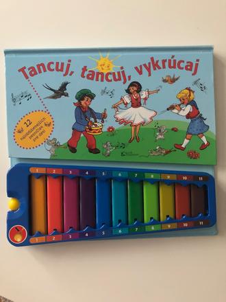 Knižka s 12 pesničkami a xylofónom, 