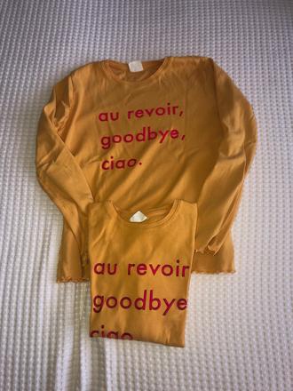 152 zara tričko pre dvojičky, 152