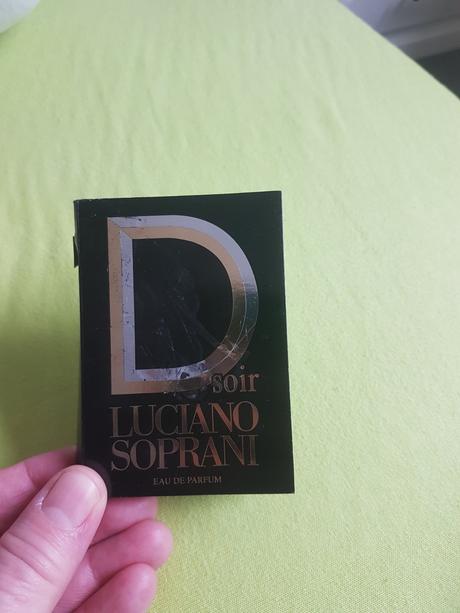 Vzorka/vialka parfum luciano soprani d soir, 