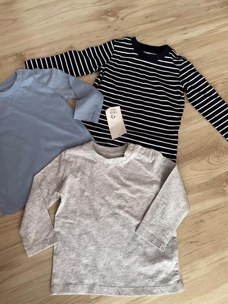 Trička s dlhým rukávom 6-9mes. nové, f&f,68
