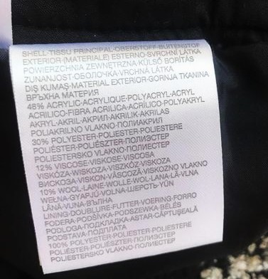 Teplá uzlíčková podšitá mini sukňa, c&a,38