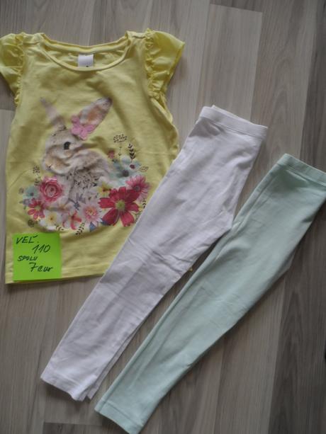 Komplet legínok a trička, palomino,110