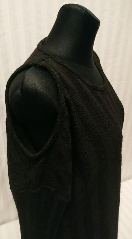 Dámsky čierny tenký pulóvrik, papaya, papaya,xl