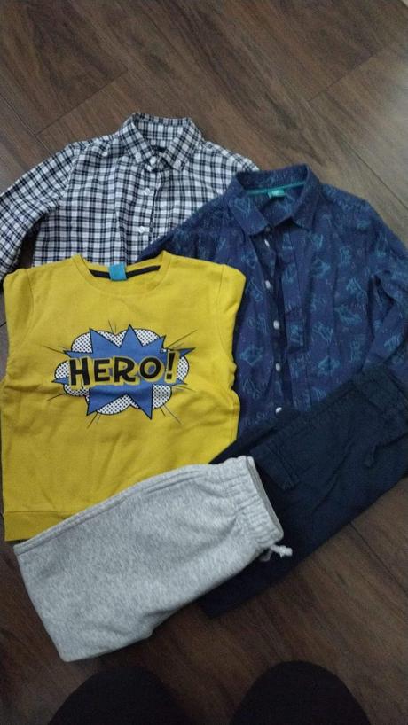 Balík oblečenia, 104–116