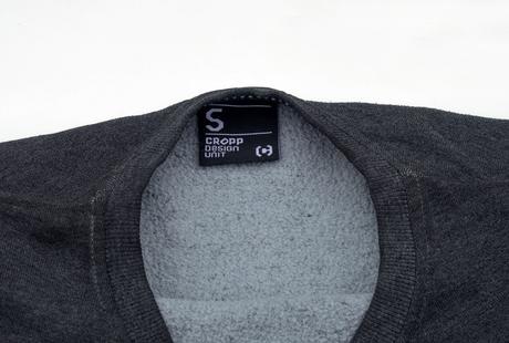 Cropp grafitová mikina, s