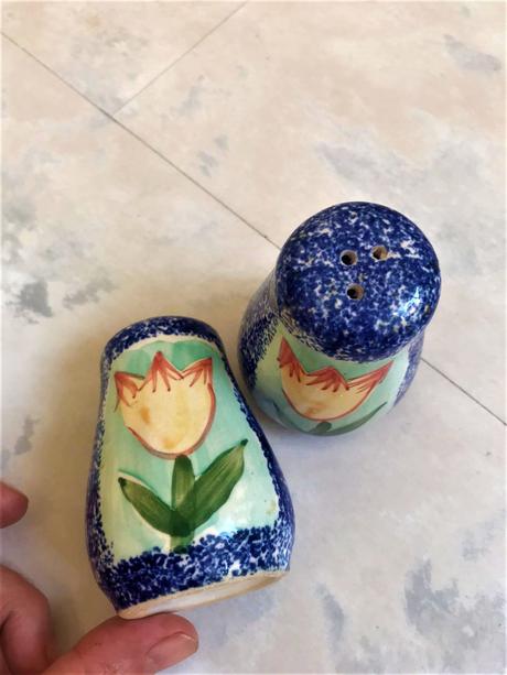 Porcelánové soľničky,