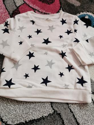 Mikina hviezdičková 12-18mesiacov, pepco,86