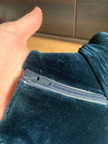 Zamatové topánky, zara,34