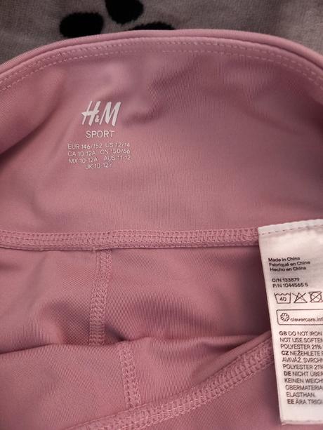 Športové legíny, h&m,146