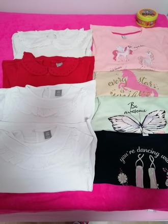 Tričká s dlhým rukávom. 128, 128