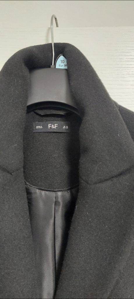 Dlhý dámsky prechodný kabát, f&f,m