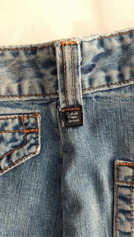 Úžasná riflová sukňa s visačkou, calvin klein,26