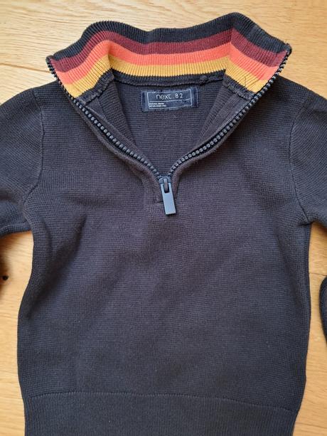So stojačikom na zips pulóver next veľ. 3 roky, next,98