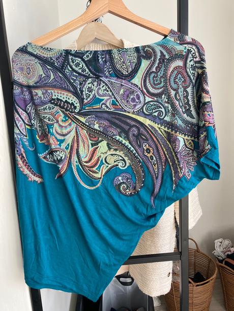 Tričko na jedno rameno, bershka,s