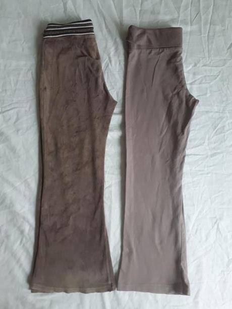 2x hnede teplaky, george,134