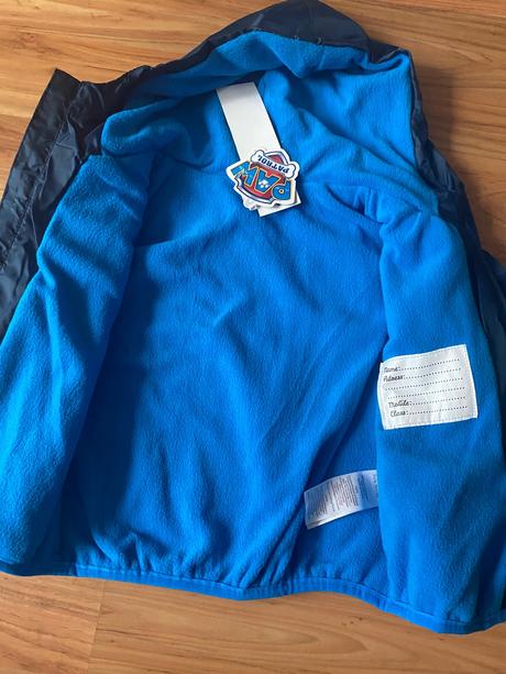 Prechodná bundička labkova patrola, nickelodeon,104