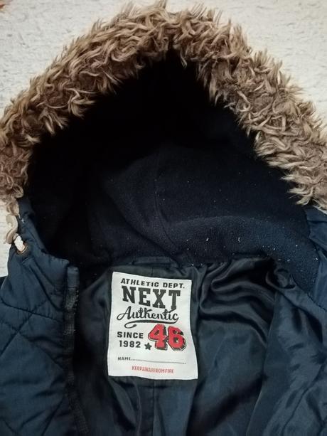 Tmavomodry presivany overal next, vel. 86, next,86